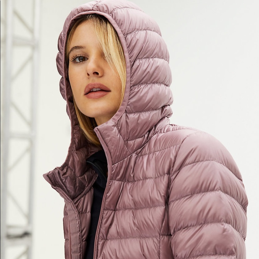 TNA Botanie Puffer in Wistful Mauve